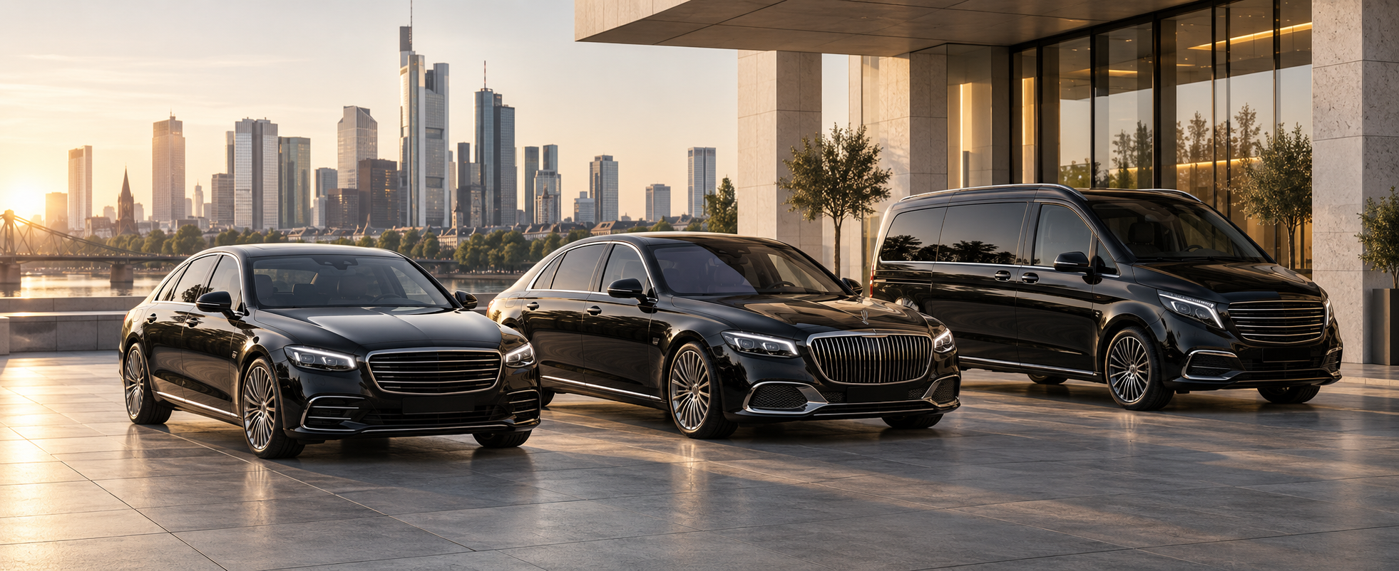 Premium chauffeur fleet in Frankfurt